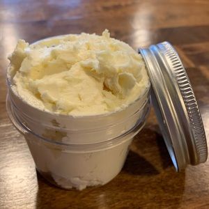 Whipped cocoa butter body butter